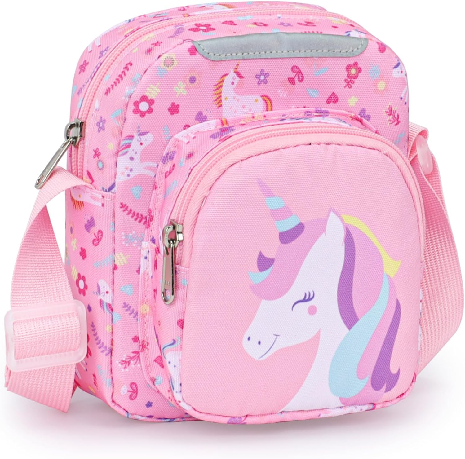 Pink unicorn crossbody purse reference from Amazon ASIN B0FQ361YCH.